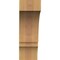 Ekena Millwork 4"W x 12"D x 12"H Balboa Rough Sawn Knee Brace, Western Red Cedar BRC04X12X12BOA00RWR - alternate 3